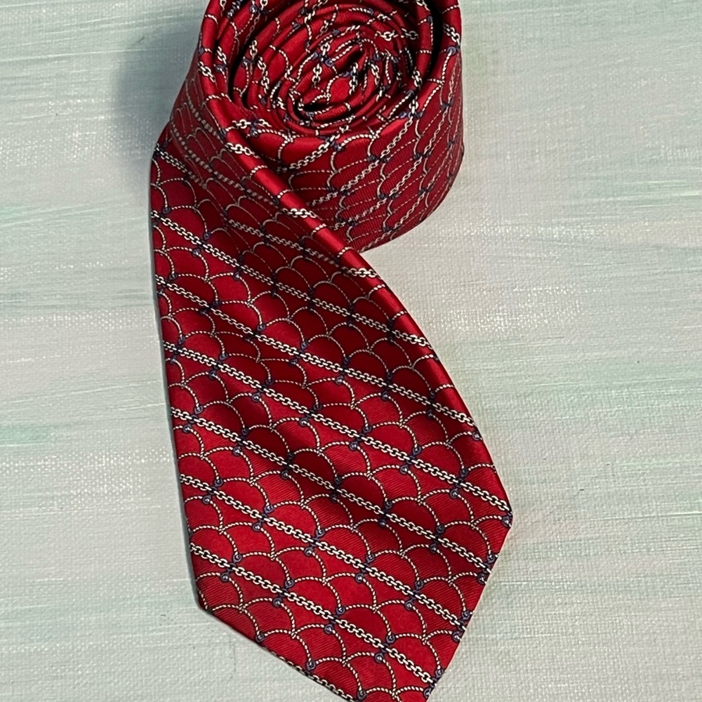 Burberry Men Silk Necktie Made in England